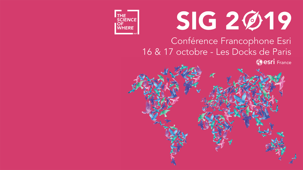 GEOFIT sera présent à la 23 ème édition de la Conférence Francophone Esri SIG 2019, les 16 et 17 octobre prochains.