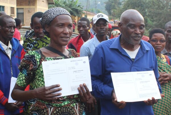 Projet de restauration et de résilience du paysage au Burundi