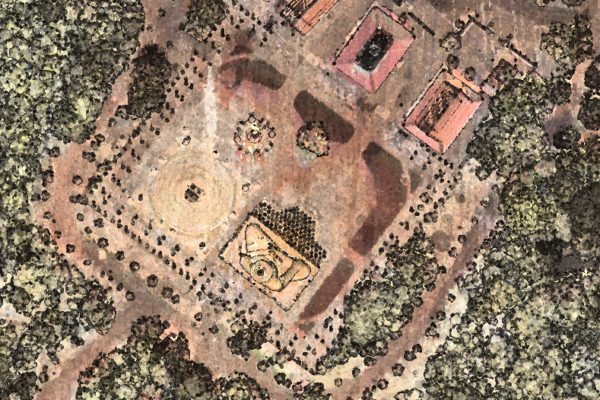 Modélisation 3D des temples enfouis dans la jungle au Laos