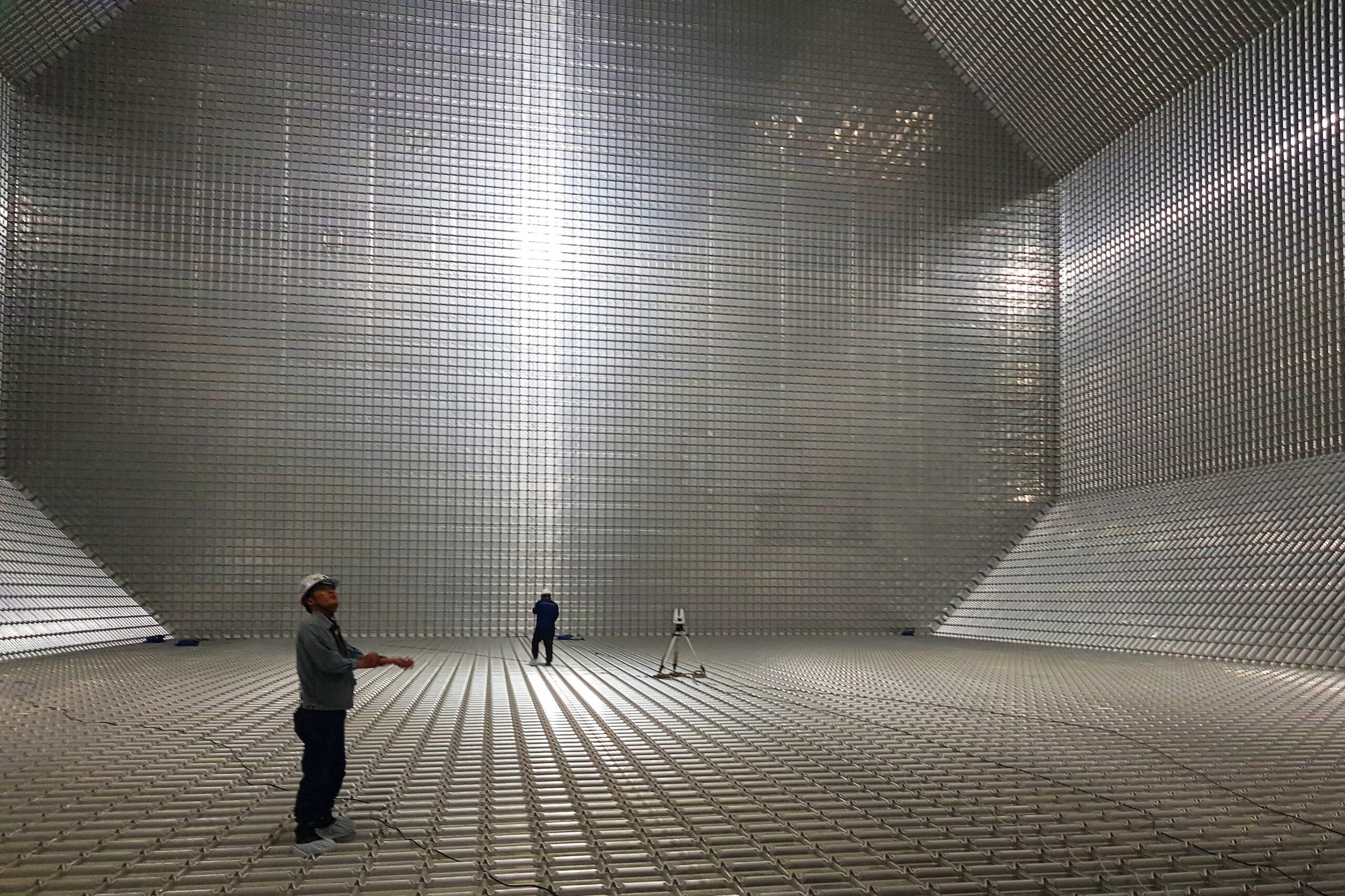 Cuves de méthanier Mesures 3D et contrôles dimensionnels