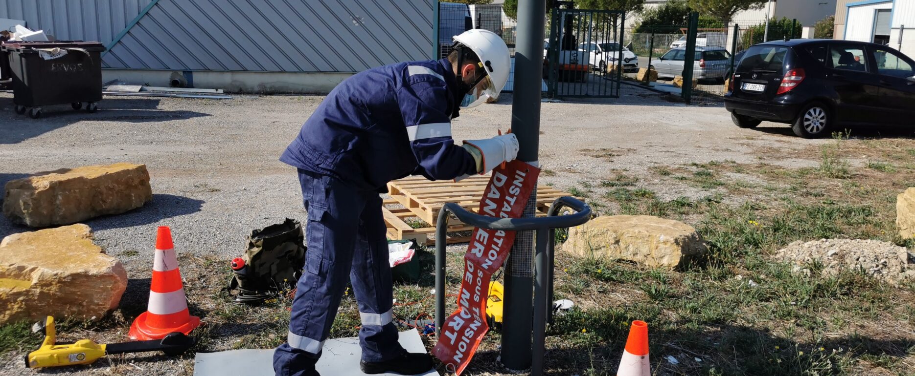GEOFIT réalise la détection et le géoréférencement de ces réseaux d’éclairage publics.
