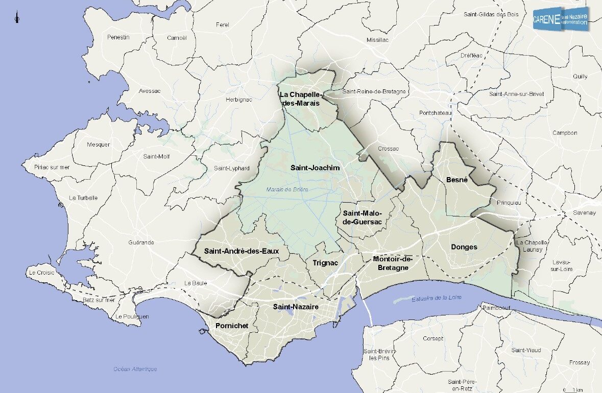 Mandatées par la CARENE, nos équipes ont mené plusieurs interventions visant à produire un référentiel topographique à très grande échelle.