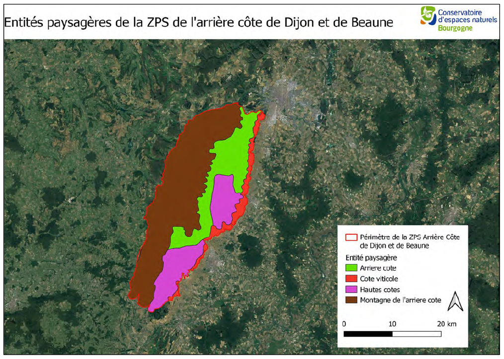 Évolution des pelouses calcaires : découpage pour l'analyse