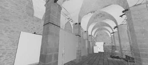 Nuages de points intérieur consolidés