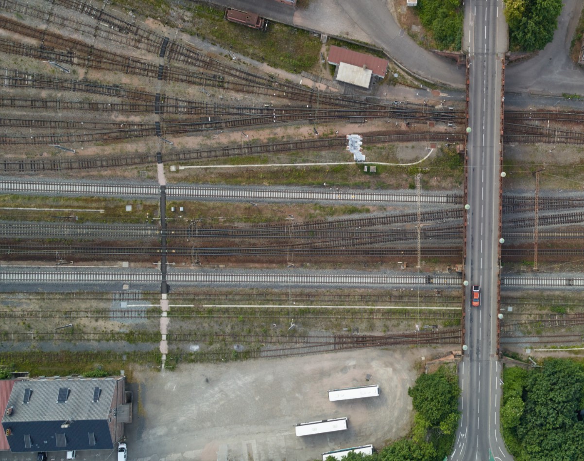 Au cœur du programme ETCS 1 (Est), GEOFIT a réalisé plus de 1 100 km d’acquisitions LiDAR héliportées.