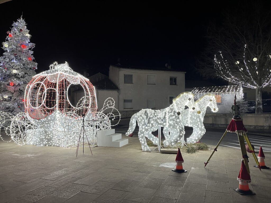 Chantier en fete 2024_Helene Nicollet_Hélène NICOLLET Réalisation de mesures durant les fêtes de Noël