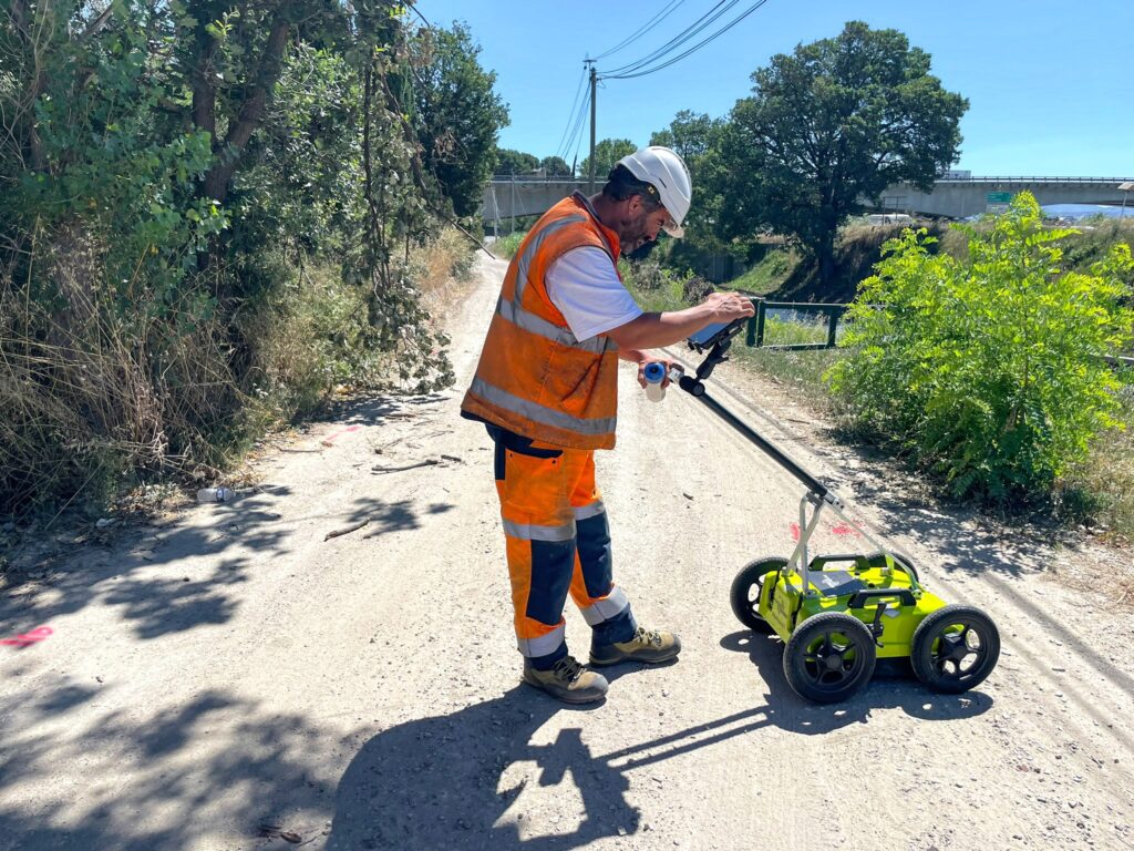 Détection de réseaux Détection de réseaux faite par GEOFIT Lyon