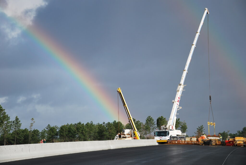 A63 GEOFIT Brive Intervention de GEOFIT sur les travaux de l'A63