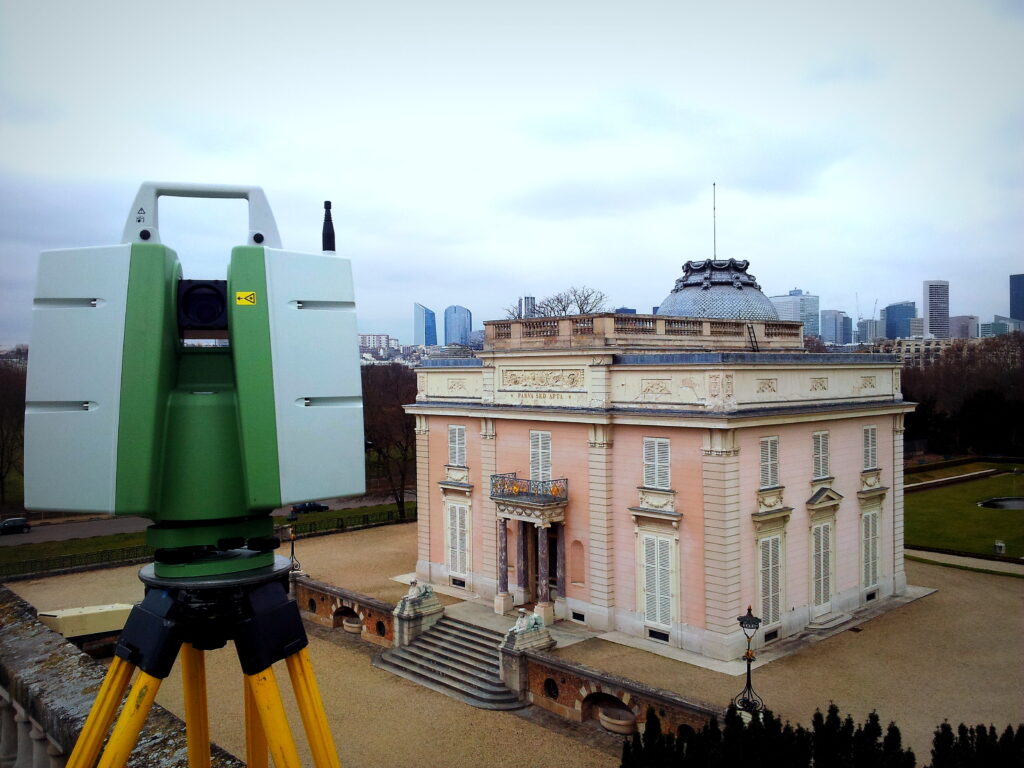 GEOFIT Gennevilliers Relevés d'un bâtiment par le service patrimoine de GEOFIT Gennevilliers