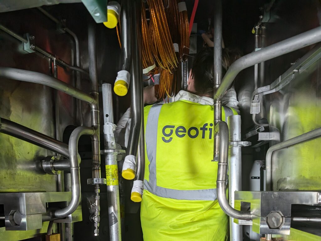GEOFIT Lille projet ITER Mission de métrologie de GEOFIT sur le projet ITER