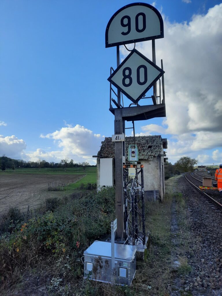 Surveillance ferroviaire monitoring rail (1) Surveillance ferroviaire, monitoring réalisé par GEOFIT