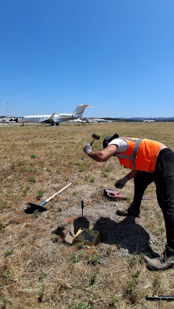 GEOFIT Aix en Provence intervient sur le chantier de l'aéroport