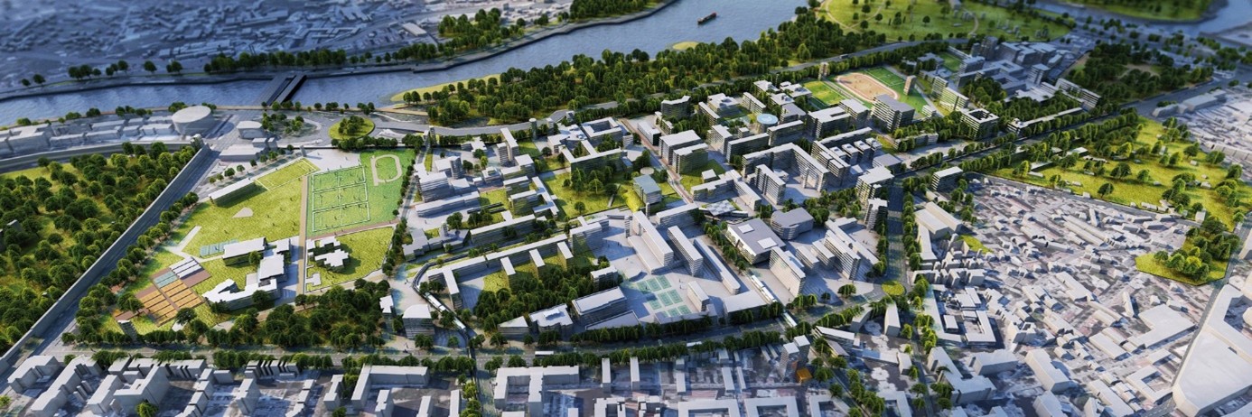 Mise à jour de la topographie et des réseaux de Lyon-Tech La Doua