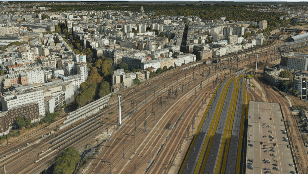 SNCF Réseau a mandaté GEOFIT pour réaliser la modélisation BIM de la gare Paris-Bercy-Bourgogne-Pays d’Auvergne.