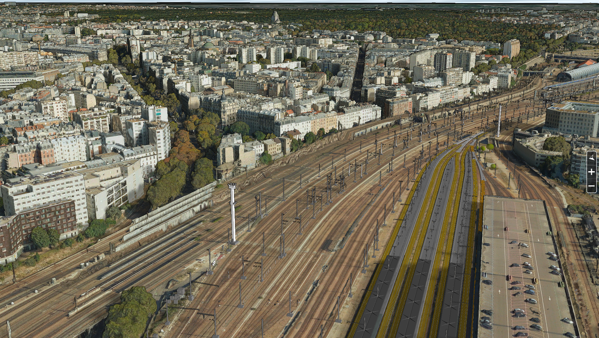 SNCF Réseau a mandaté GEOFIT pour réaliser la modélisation BIM de la gare Paris-Bercy-Bourgogne-Pays d’Auvergne.