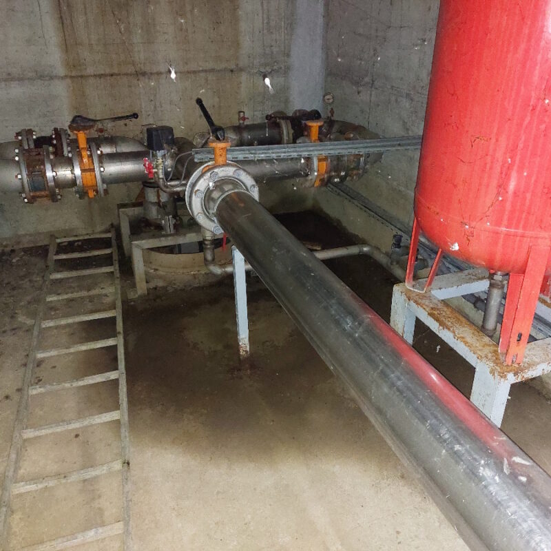 Les réseaux enterrés du campus La Doua